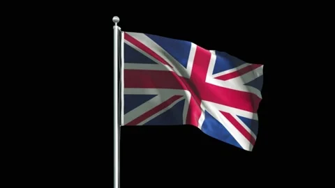 UK Flag Big 動画素材 159905505