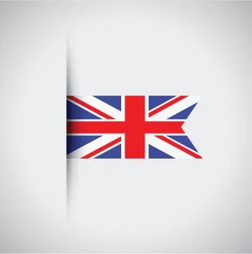 Uk flag Illustrazione stock