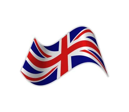 The UK Flag. Illustrazione stock