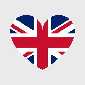 UK flag vector icon. United Kingdom and Great Britain flag illustration 스톡 일러스트