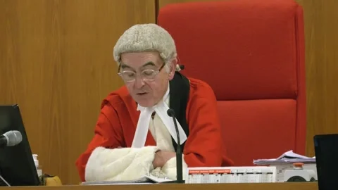 UK: Group of four jailed for plot to kidnap and falsely imprison a coroner Video stock 289575567