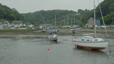 Uk Harbours Stock Footage 158078053