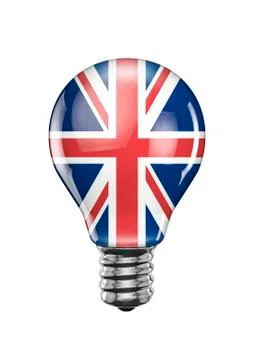 UK light bulb Stock-Illustration