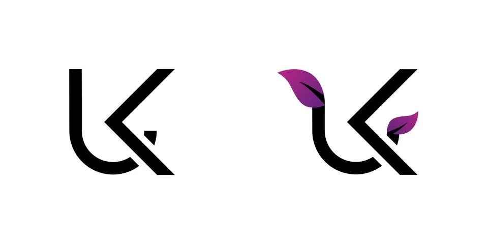 UK logo, monogram, vector Stock Illustration