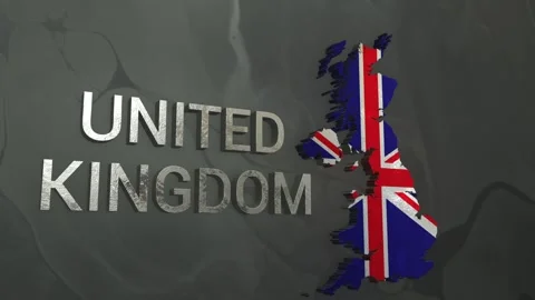 UK Map Stock Footage 278705813