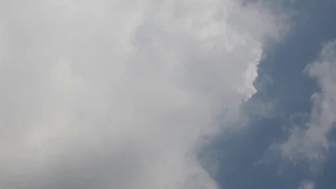 UK May 2018 - Time lapse of Cumulonimbus thunder storm clouds rolling in. Stock Footage 91292293