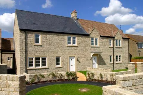 UK property development Stock Photos