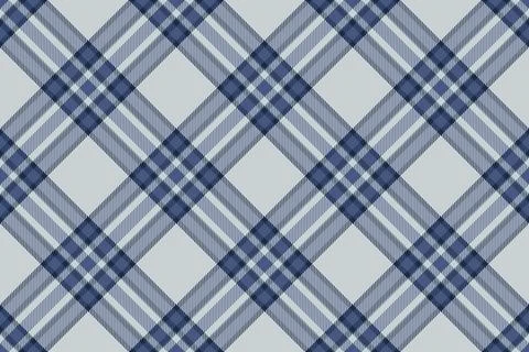 Uk seamless vector check, regular texture tartan background. Romance fabric.. Stock Illustration