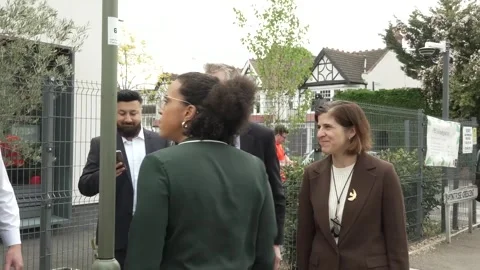 UK: Security minister visits synagogue after attempted arson attack Stock Footage 333128987