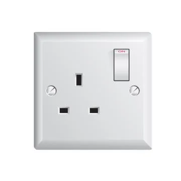 UK socket Stock Illustration