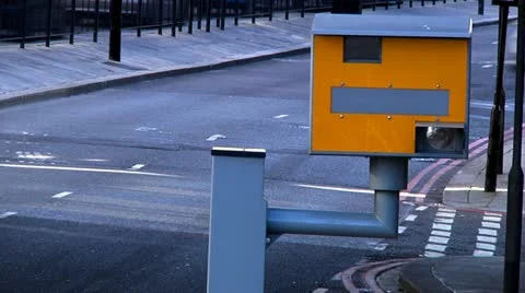 UK traffic speed camera Stock Footage 22666457