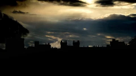UK Windsor Castle 1 Stock Footage 8685683