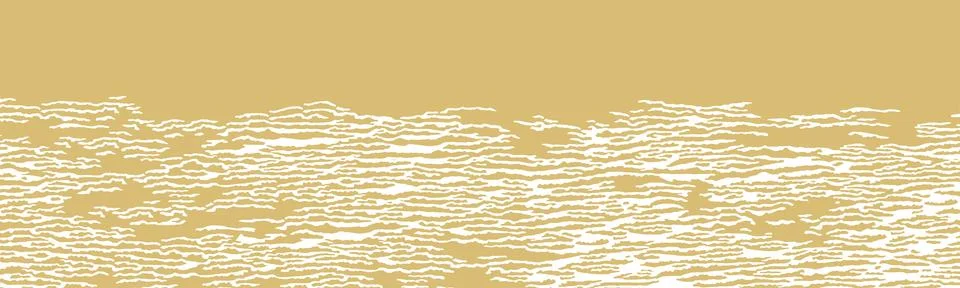 Ukiyo-e style cloud image illustration. Stock Illustration