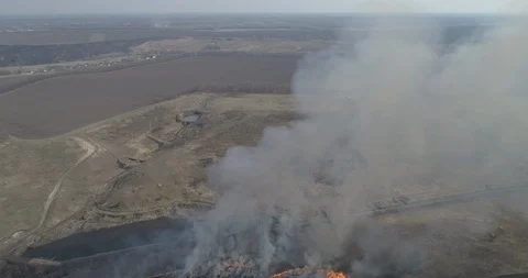 Ukr fire 14 Stock Footage 113423521