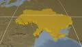 Ukraine before 2014 extruded. Bumps. Graticule. 4k or 4k+ Resolution