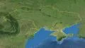Ukraine before 2014 - glide over the map outlined 4k or 4k+ Resolution
