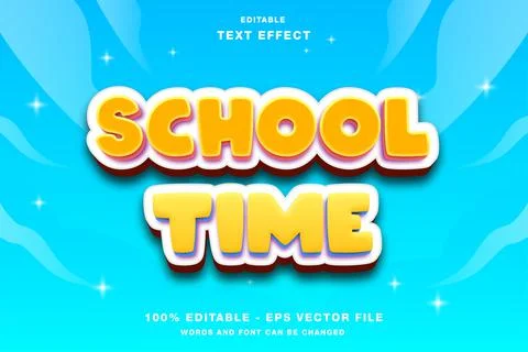 Ukraine 3D Editable Text Effect Style Stock Illustration