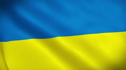 Ukraine 4K Flag Animation Stock Footage 171152009