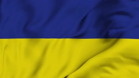 Ukraine 4K waving flag in loop Stock Footage 139565438