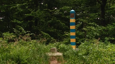 Ukraine border Stock Footage 68803963