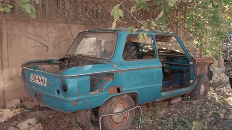 Ukraine Broken Down 1 Stock Footage 233036223