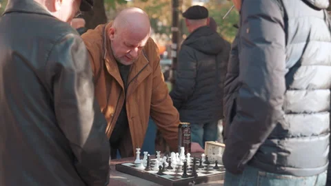 Ukraine Chess 3 Stock Footage 233036277