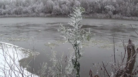 Ukraine, Desna river 스톡 동영상 33772040