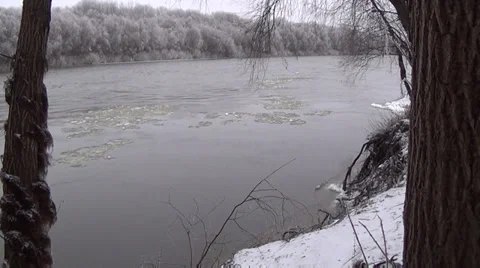 Ukraine, Desna river 스톡 동영상 33772266