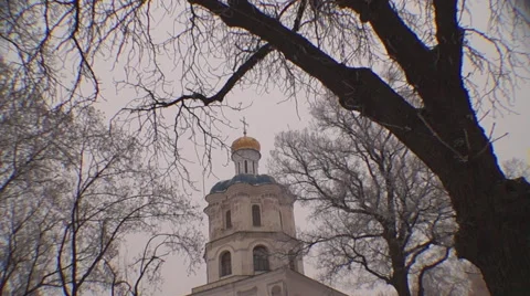 Ukraine, the dome of the collegium 動画素材 45361066