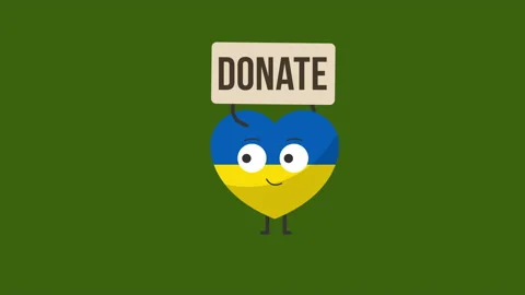 Ukraine donate Stock Footage 171624779