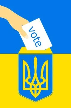 Ukraine election Stock Illustration