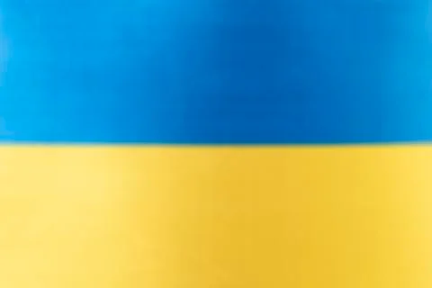 Ukraine flag blurred. Texture or background. Copy space Stock Photos