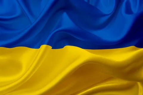 Ukraine Flag Clean B Stock Illustration
