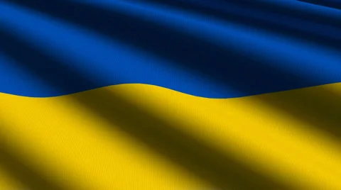 Ukraine flag close up Stock Footage 925092