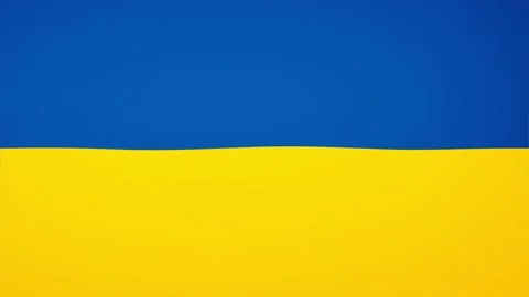 Ukraine Flag Composition - loopable animation 库存影片 170332122