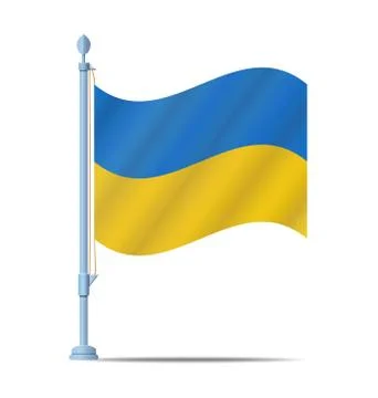 Ukraine flag Stock Illustration