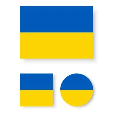 Ukraine flag Stock-Illustration
