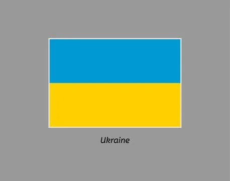 Ukraine flag Stock Illustration