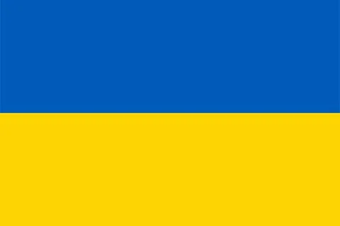 Ukraine flag. Stock Illustration