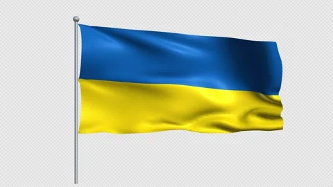 Ukraine flag - Pack 1 Stock Footage 342289620