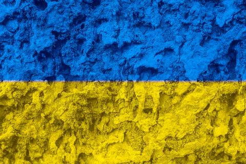 Ukraine flag texture as background Foto stock