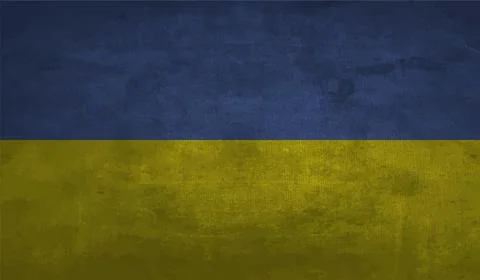 Ukraine Flag vector background Stock Illustration
