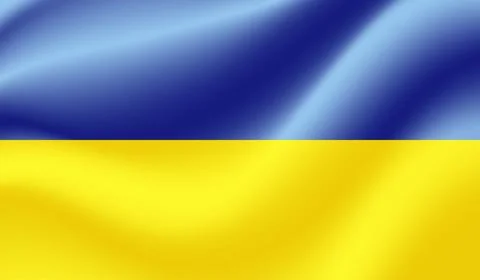 Ukraine Flag vector background Stock-Illustration