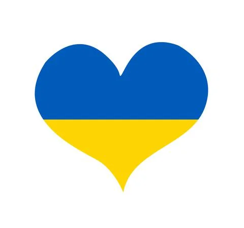 Ukraine flag vector illustration Stock Illustration
