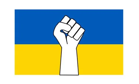 Ukraine flag vector illustration Stock Illustration