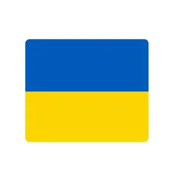 Ukraine flag vector illustration Stock Illustration
