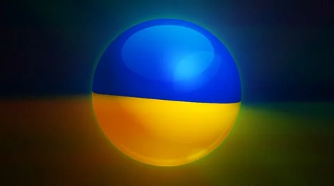 Ukraine-Globe Stock Footage 7769565