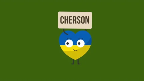 Ukraine heart cherson Stock Footage 171624338