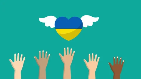 Ukraine heart Stock Footage 171607569