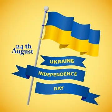 Ukraine independence vector illustration Stock Illustration